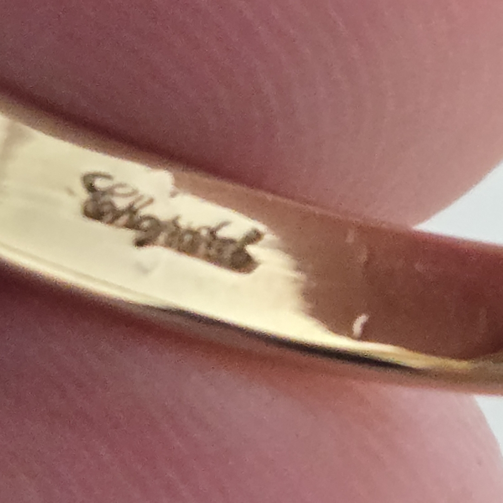 Beautiful Authentic Chopard Solid 18k Gold Happy … - image 5